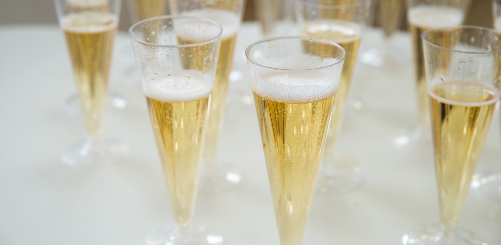 Flûtes à champagne écologiques