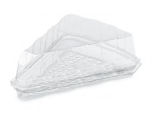 BCH785 - Boite à tartelette en PET - Transparent, 145x110x50mm
