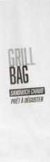 MGS125 - Sachet cuisson brun en Papier sulfurisé - Kraft, 105x320x20mm