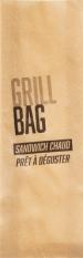 MGS125 - Sachet cuisson brun en Papier sulfurisé - Kraft, 105x320x20mm