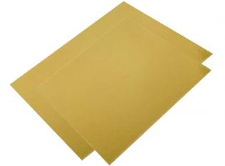 ACE668 - Plaque or en Carton + PE - Or, 30x40mm