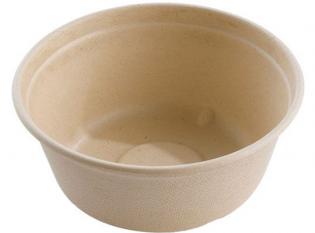 AKS156 - Saladier rond en Bagasse - Beige, 450ml, ø 150mm