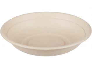 AKS214 - Saladier rond en Bagasse - Beige, 700ml, ø 210mm