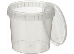BCP936 - Pot sécurisé en PP - Translucide, 360ml, ø95 h 79mm