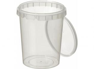 BCP952 - Pot sécurisé en PP - Translucide, 520ml, ø95 h 114mm