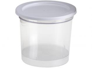 BCR450 - Pot avec couvercle en PS - Transparent, 500ml, ø110 h 97mm  Primary tabs Modifier (onglet actif) Dupliquer Prices
