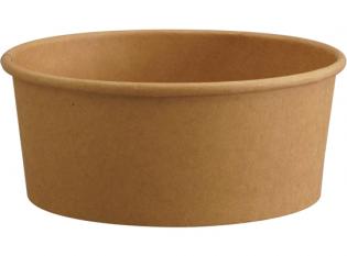 BSA755 - Bol série 150 en Carton + PE - Kraft, 750ml, ø150 h 60mm