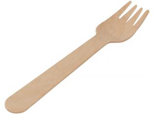 CB4 - Fourchette en Bois - Beige, 158mm