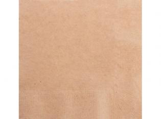 S2325 - Serviettes 2 plis en Ouate - Kraft, 33x33cm