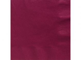 S2405 - Serviette 2 plis en Ouate - Bordeaux, 40x40cm