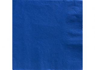 S2406 - Serviette 2 plis en Ouate - Bleu, 40x40cm