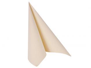 SNT02 - Serviettes en non tissé 60g en Non-tissé - Beige, 40x40cm