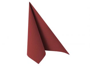 SNT04 - Serviettes en non tissé 60g en Non-tissé - Rouge, 40x40cm