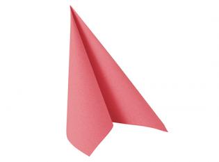 SNT08 - Serviettes en non tissé 60g en Non-tissé - Rose, 40x40cm