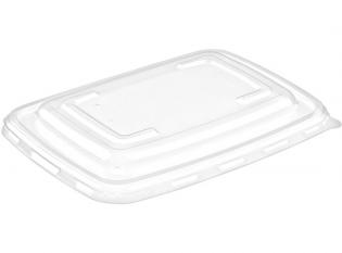 BSL226 - Couvercle deux compartiments pour BKR237 en Bagasse - Beige, 160x231mm