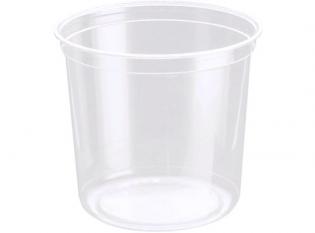 BDT24 - Pot Déli Gourmet en rPET - Transparent, 700ml, ø118 h 107mm
