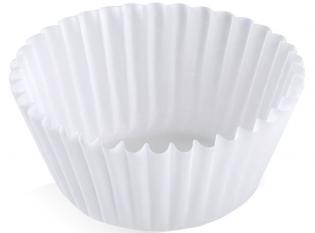 BP6511 - Caissette ronde en Papier - Blanc, 100ml, 50x25mm
