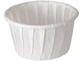 BPS47 - Caissette soufflée en papier - Blanc, 40ml, 47x31mm