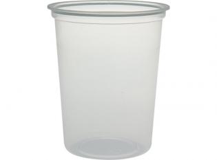 BRF32 - Pot Deli Gourmet en PP - Translucide, 940ml, ø118 h 145mm