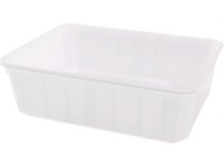 BRM85 - Barquette réutilisable avec couvercle en PP - Translucide, 1100ml, 185x142x57mm