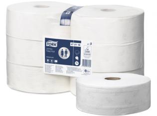 HPG75 - Bobine Jumbo en Ouate - Blanc