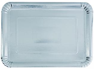 ACK919 - Plateau en Carton - Argent, 200x290mm