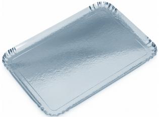 ACK924 - Plateau en Carton - Argent, 250x340mm