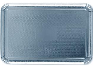 ACK928 - Plateau en Carton - Argent, 280x420mm