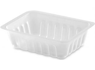 BA200 - Barquette sans couvercle en PS - Translucide, 200ml, 105x79 h 40mm