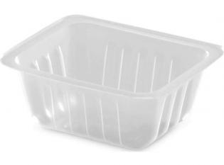 BA75 - Barquette sans couvercle en PS - Translucide, 75ml, 85x57x28mm