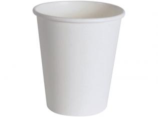 GH219 - Gobelet épais en Carton + PE - Blanc, 22cl, ø 80
