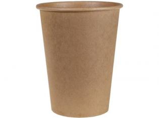 GH315 - Gobelet épais en Carton + PE - Kraft, 35cl, ø 90