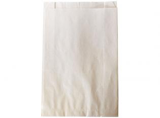 MP103 - Sac croissant neutre en Papier - Blanc, 140x210x50mm