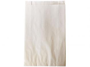 MP105 - Sac croissant neutre en Papier - Blanc, 170x300x70mm
