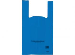 MSB516 - Sacs bretelles réutilisable en PEHD - Bleu, 260x120x45mm