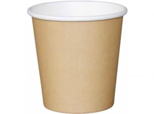 GH108 - Gobelet épais en Carton + PE - Beige, 10cl, ø 63