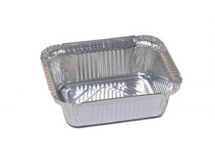 KB451RS - Barquette à bords rabattables en Aluminium - Aluminium, 45cl, 105x80x46mm