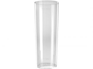 V352 - Verre fond plat haut en PS - Transparent, 33cl