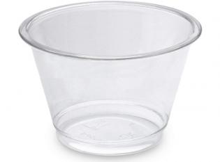 VS07C - Coupe à dessert en rPET - Transparent, 150ml, 92mm
