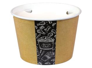 BCV150 - Chicken Bucket - Décor, 4500ml, ø215x166mm