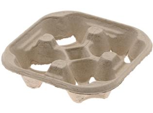 Porte quatre gobelets en carton