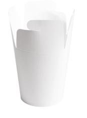 Pot fermable en Carton + PE - Blanc, 950ml