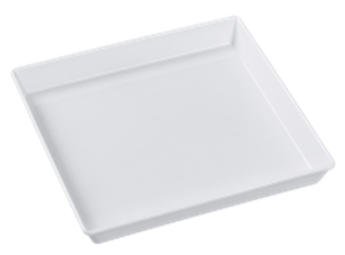 AQP16 - Assiettes Quartz en PP - Blanc, 160x160mm