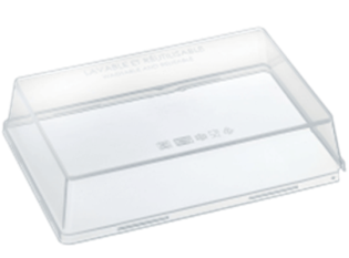 AQPRL18 - Couvercle pour AQPR18 - Translucide, 198x134x40mm