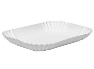 AC41 - Ravier rectangulaire en Carton + PE - Blanc, 190x140x30mm Visuel du produit AC41 - Ravier rectangulaire en Carton + PE - Blanc, 190x140x30mm