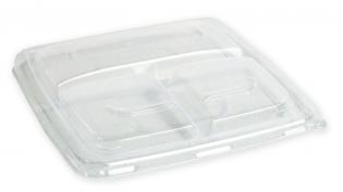 Visuel du produit APL235 - Couvercle trois compartiments pour AKM25 en PP - 230x230mm