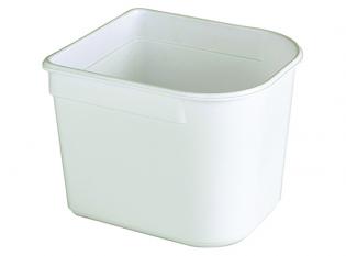 BG03 - Bac à glace en PS - Blanc, 2500ml, 140x120x132mm Visuel du produit BG03 - Bac à glace en PS - Blanc, 2500ml, 140x120x132mm
