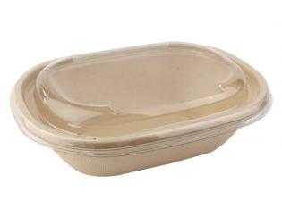 Visuel du produit BRL195 - Couvercle BKR621/626 en rPET - Transparent, 190x150mm