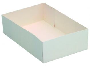 BTC140 - Caissette en Carton - Blanc, 140x100x50mm Visuel du produit BTC140 - Caissette en Carton - Blanc, 140x100x50mm
