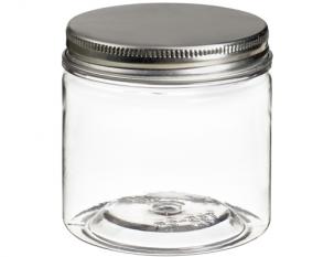 PRT15-Pot à vis couvercle Alu-Transparent-150ml- ø 65mm h60mm